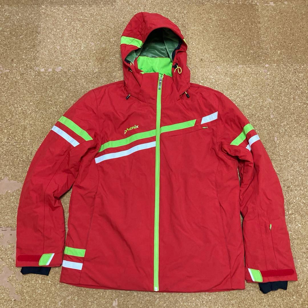 【美品】フェニックス phenixスキーウェア スキー Lサイズ USメンズ赤