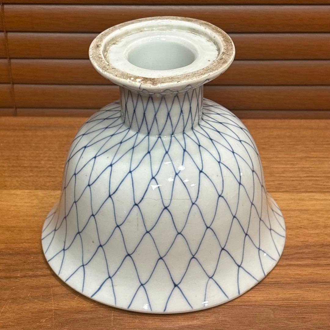 江戸時代　古伊万里　網手　盃洗　コンポート