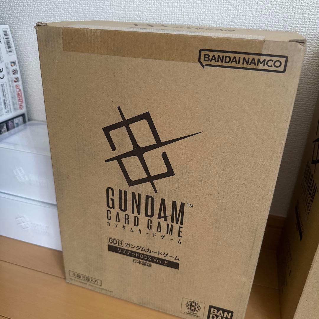 ガンダムカードゲーム リミテッドBOX Ver,β 1カートン 新品