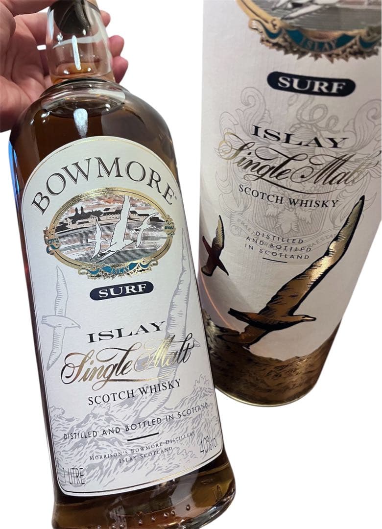 BOWMORE SURF アイラ シングルモルトウイスキー 1000ml