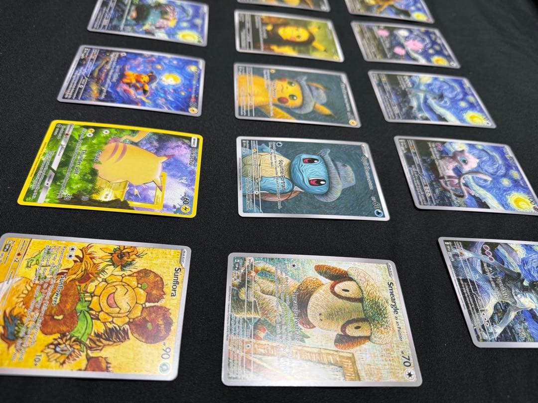 ポケモンカード 星月夜アートカード 18枚セット ピカチュウ
