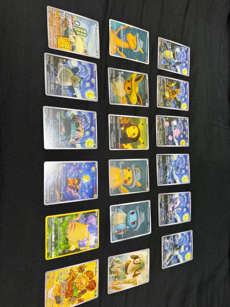 ポケモンカード 星月夜アートカード 18枚セット ピカチュウ