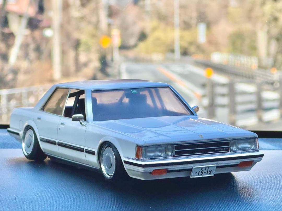 【完成品】フジミ•GX61 クレスタ　新型シャーシバージョン