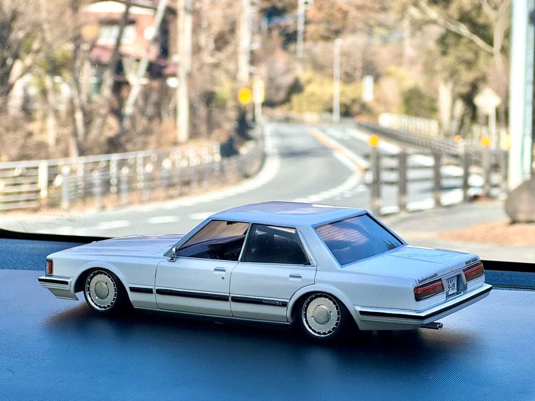 【完成品】フジミ•GX61 クレスタ　新型シャーシバージョン