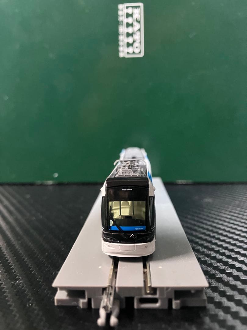 美品　KATO 富山ライトレール(青)