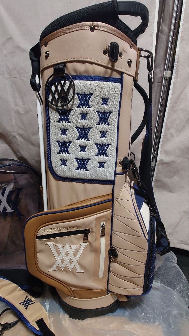 【人気色☆お得】ANEW キャディバック スタンド