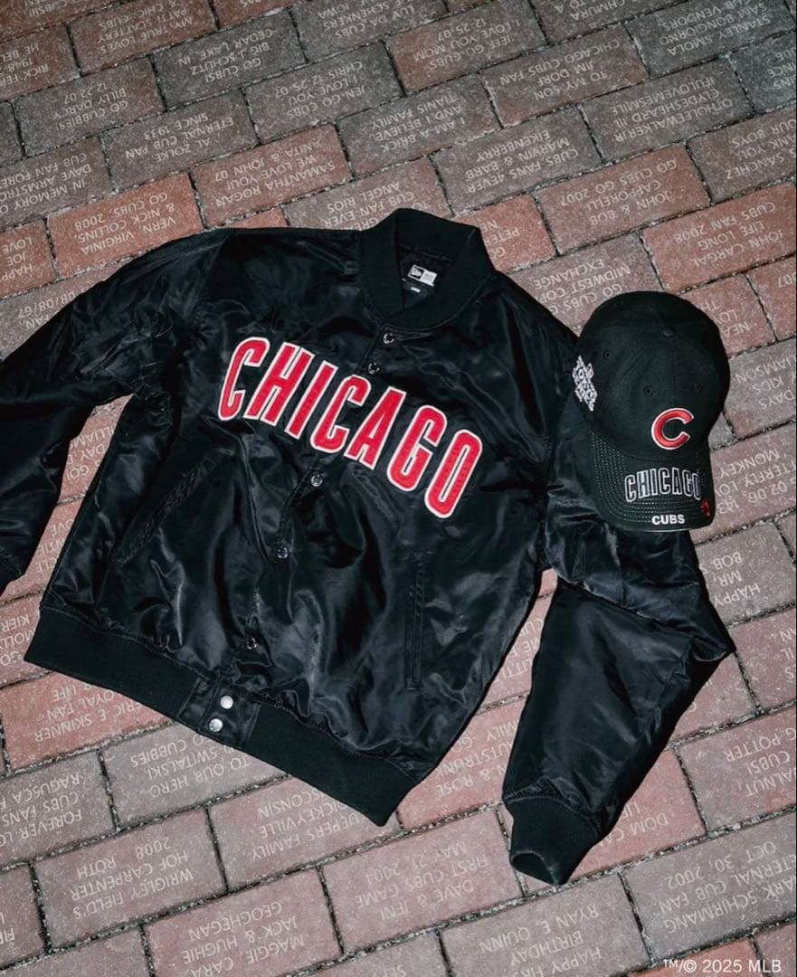 GR8 MLB TOKYO SERIESカブス Ｌサイズ 黒