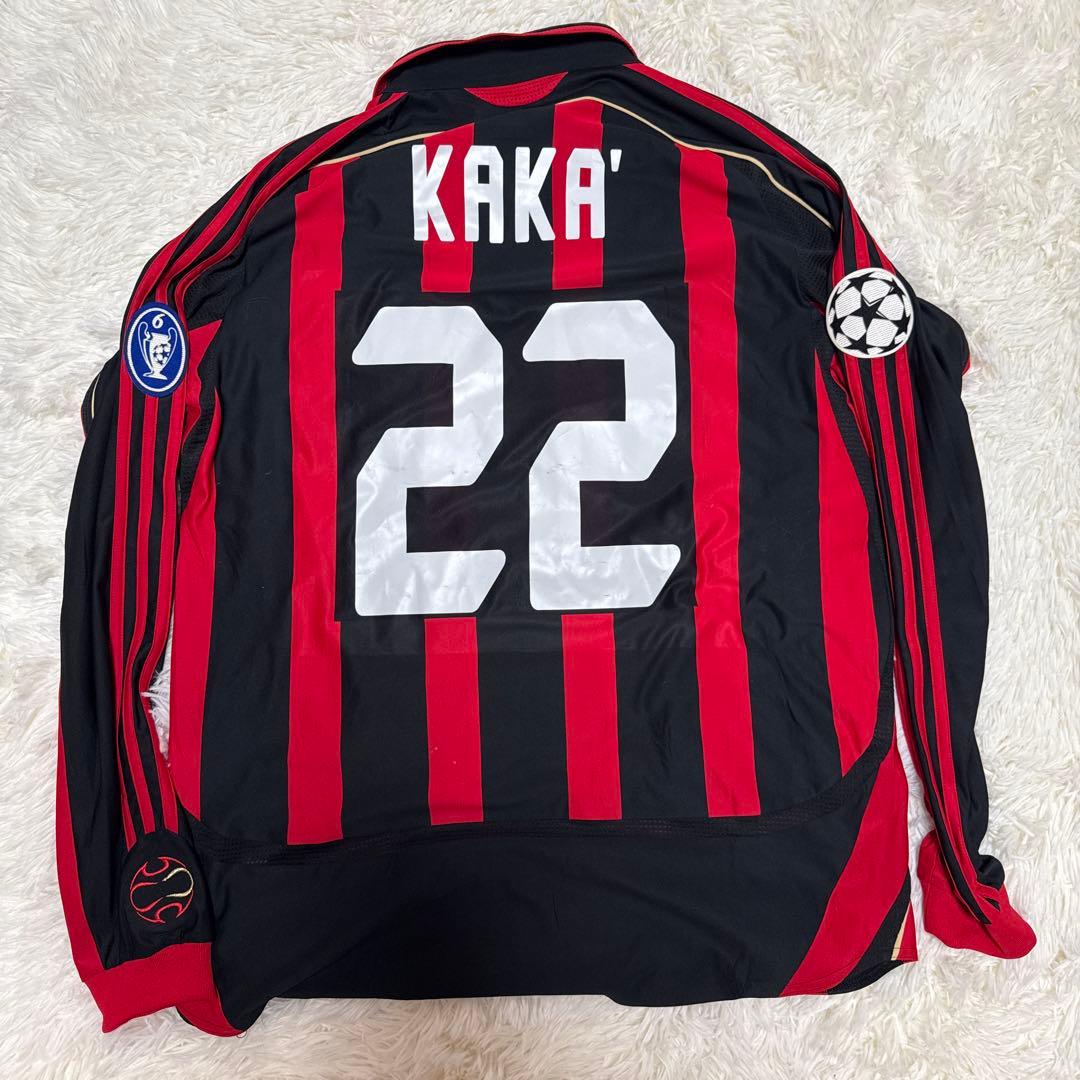06/07シーズン　カカ　22 ACミラン　ユニフォーム　長袖
