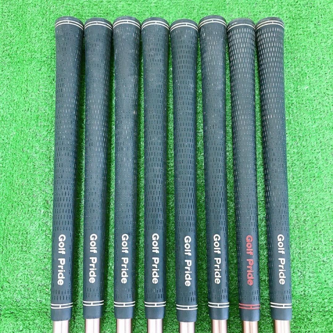 タ21★マジェスティ VANQUISH-VR 8本アイアンセット 金 JAPAN