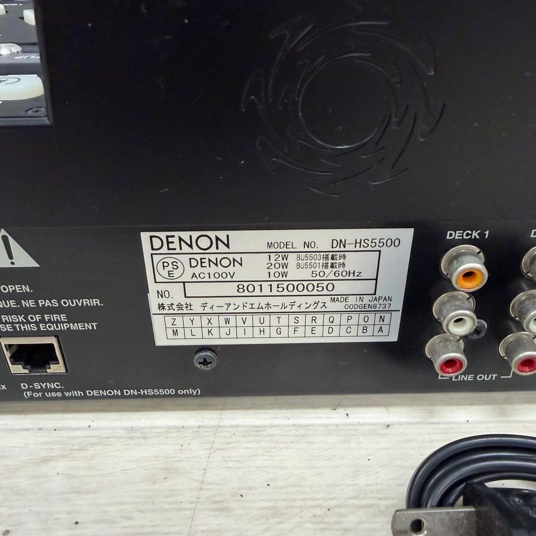 DENON デノン DNS-5000 データファイルDJ デジタルDJプレーヤー