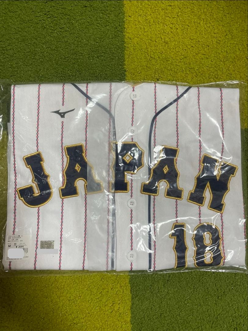 山本由伸　WBC ミズノ 日本代表 ユニフォーム M 刺繍