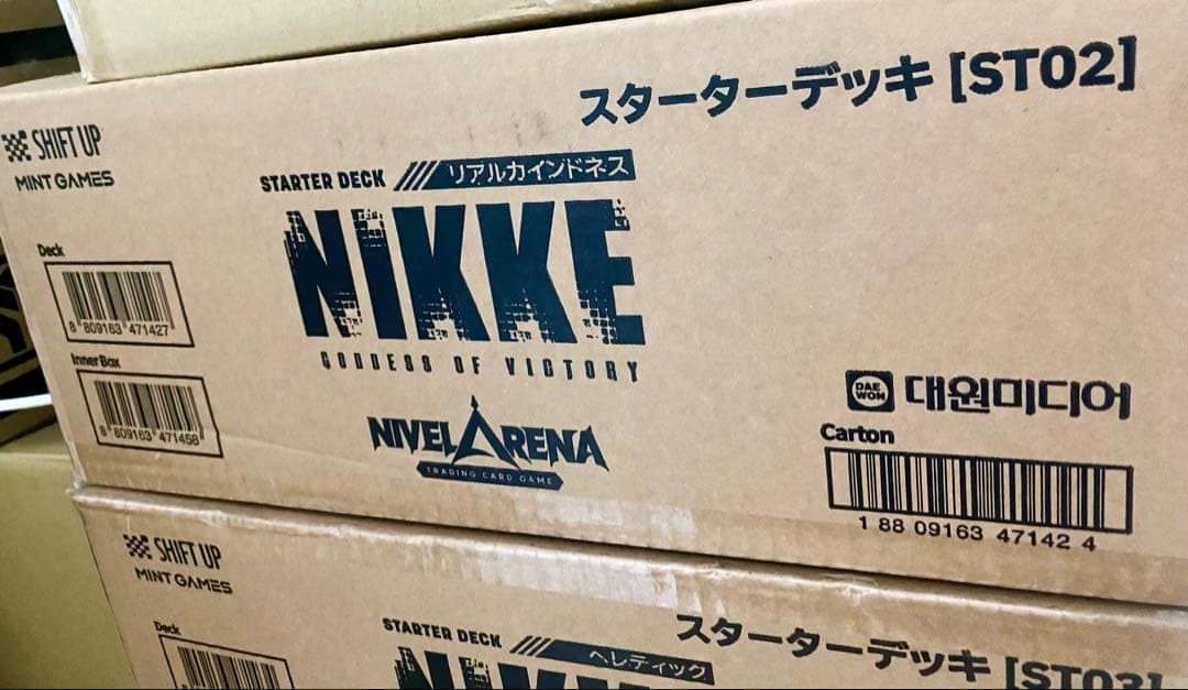 NIVEL ARENA 勝利の女神:NIKKE スターターデッキ カートン
