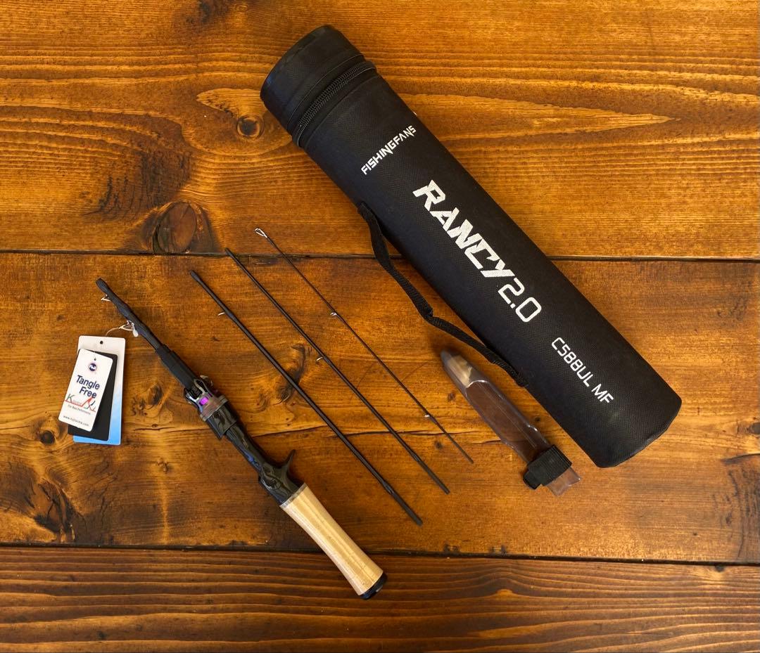 長さが変えられる　トラウトロッド　テレスコロッド　パックロッド 渓流 588UL