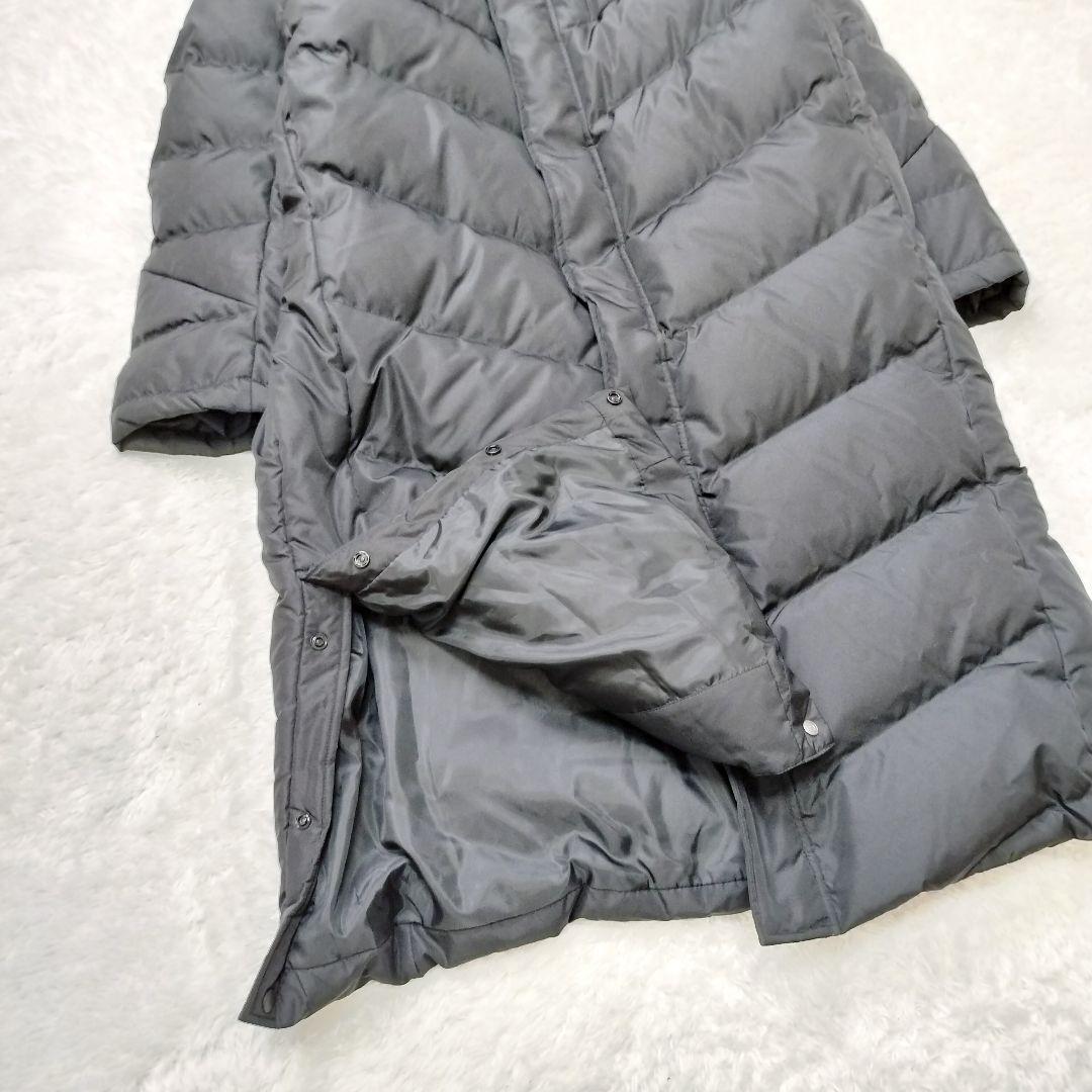 ミズノ　大きいサイズ　ベンチコート　ダウン　ロング　ブラック サッカー