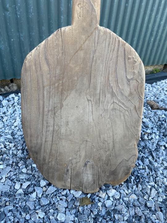 船を漕ぐオール(木製)