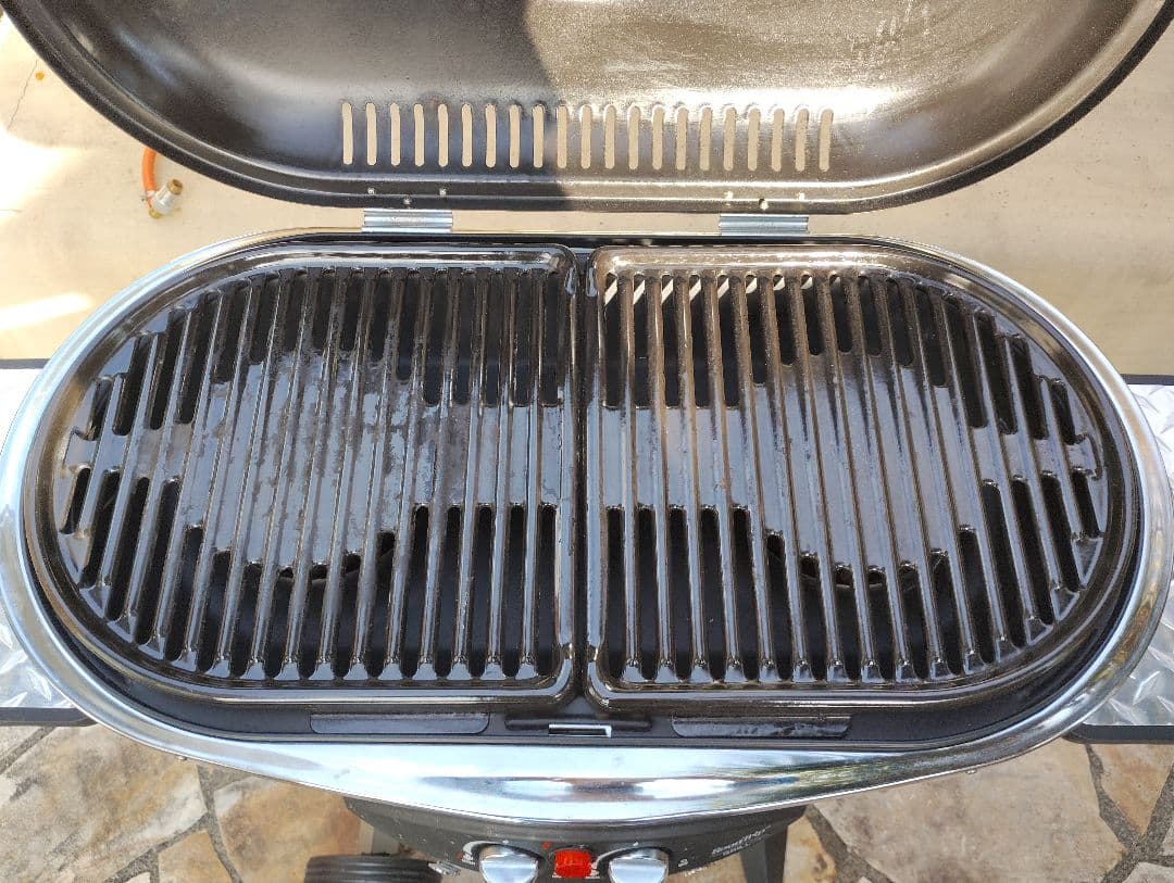 コールマン ロードトリップグリル LXE-JⅡ専用ケース+グリドル+五徳+ガス缶