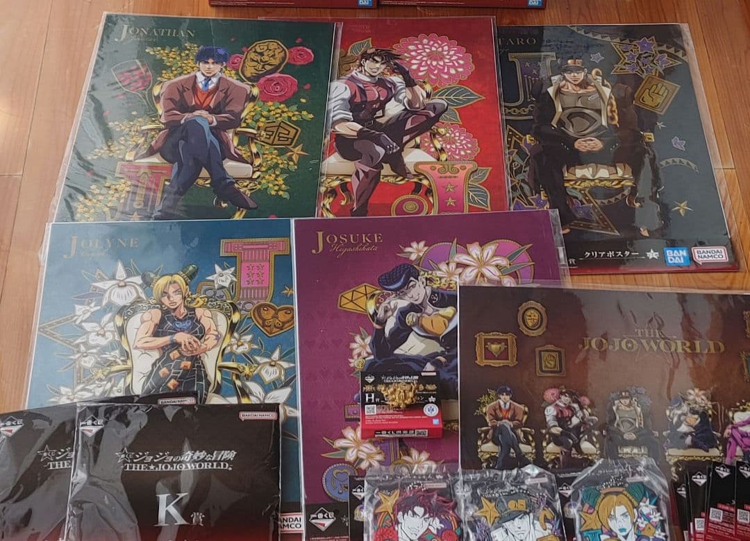 ジョルノ 承太郎 フィギュア 一番くじ　おまけ多数付き