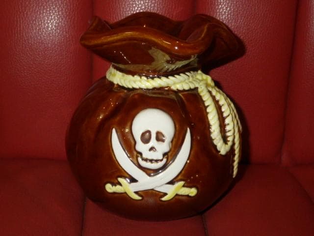 80‘S★パイレーツ★スカル★バンク★カリブの海賊★貯金箱★ビンテージ