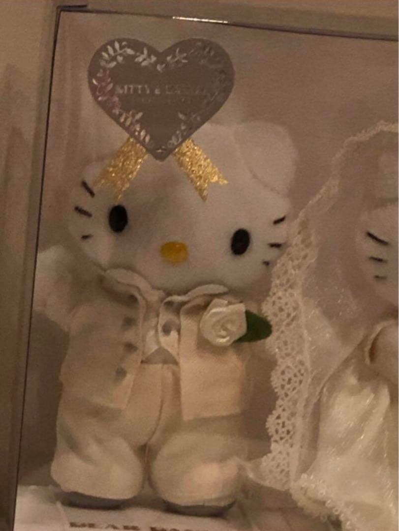 ハローキティ ダニエル ウエディング ドール ぬいぐるみ　激レア 1999 新品