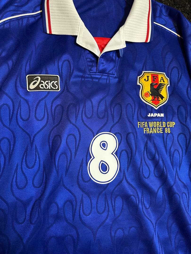 1998年日本代表 ユニフォーム　フランスワールドカップ　中田英寿
