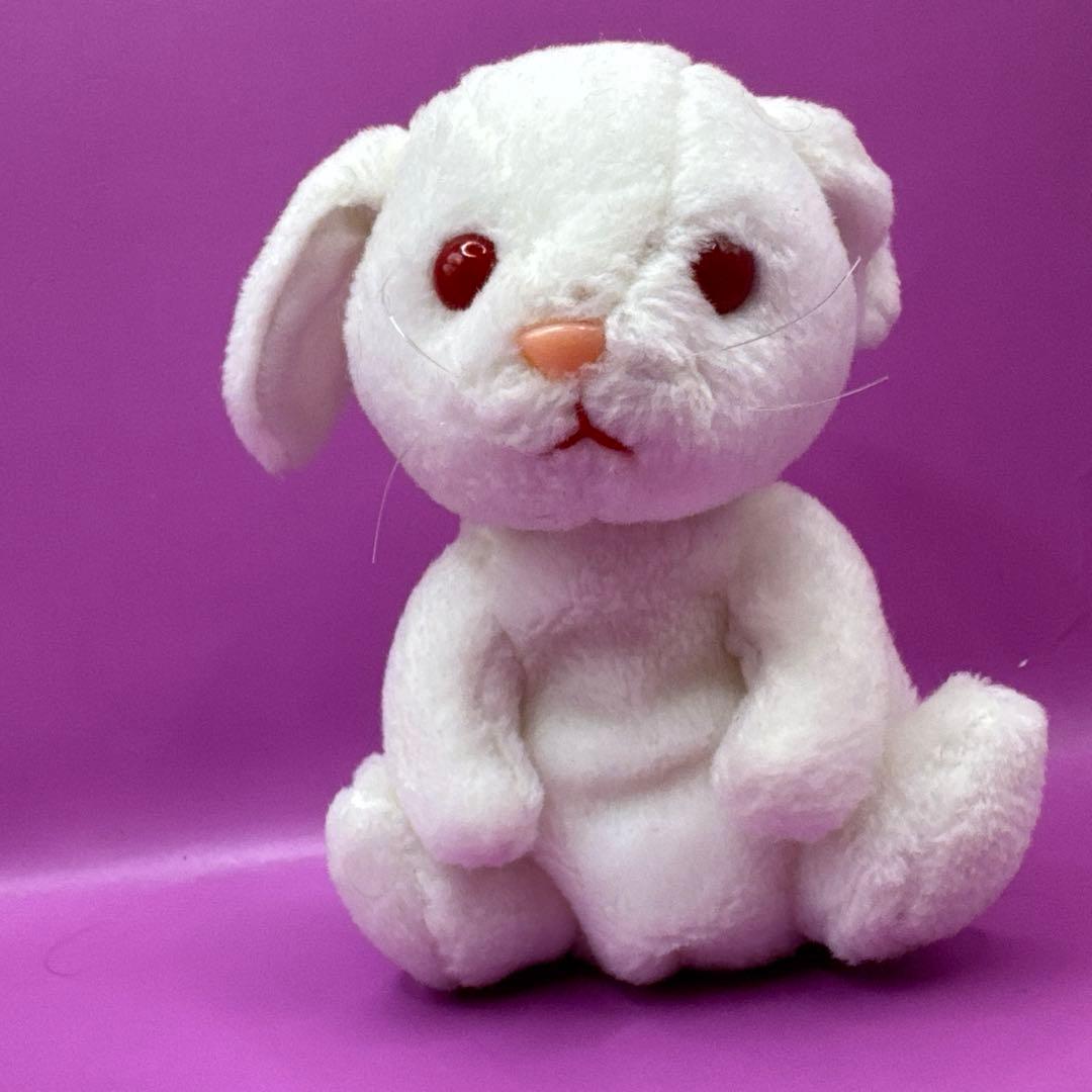 希少　BANDAI なかよしカンパニー　コロンちゃん　ホワイトラビットぬいぐるみ