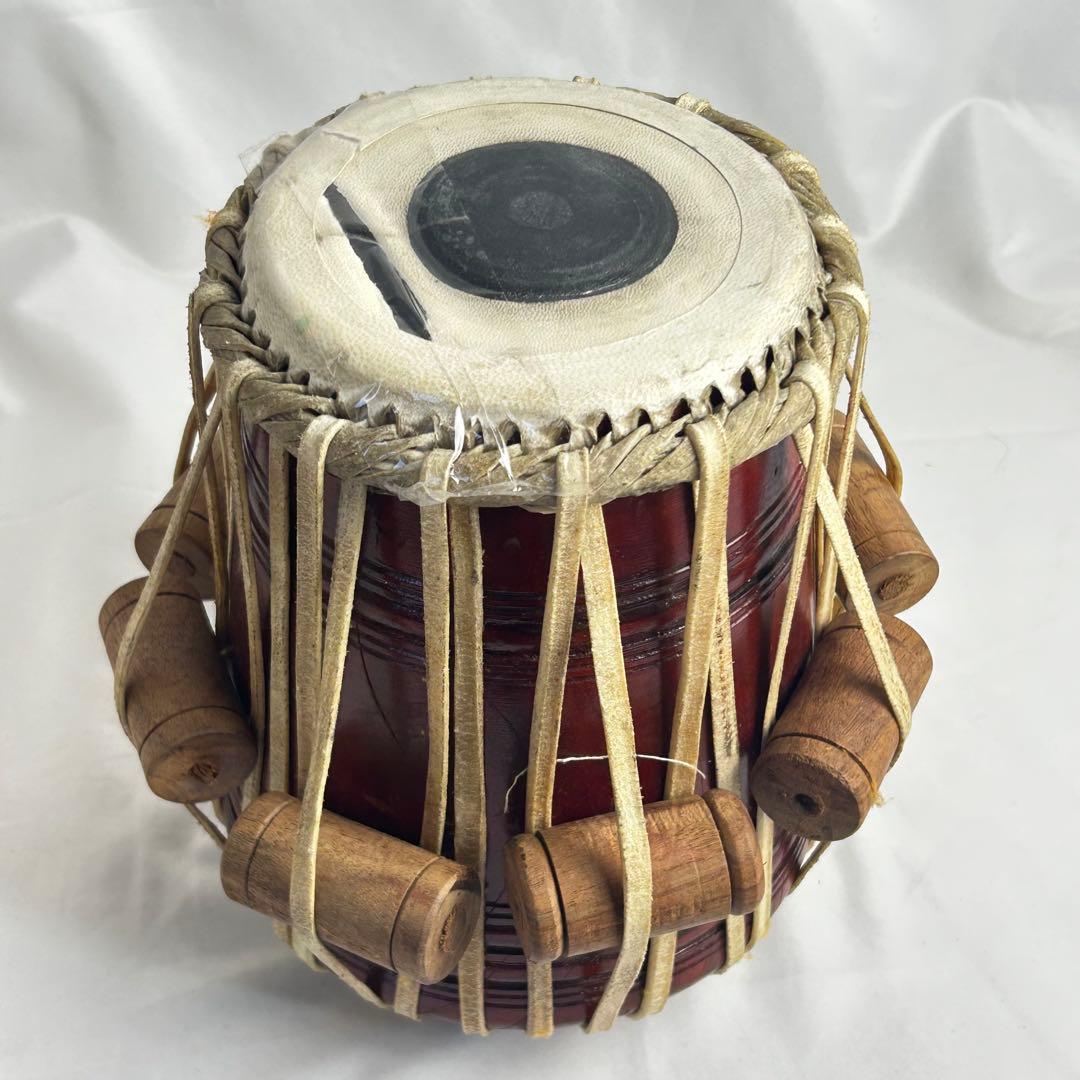 インド楽器 タブラ Tabla 打楽器セット 伝統楽器 民族楽器 ケース付