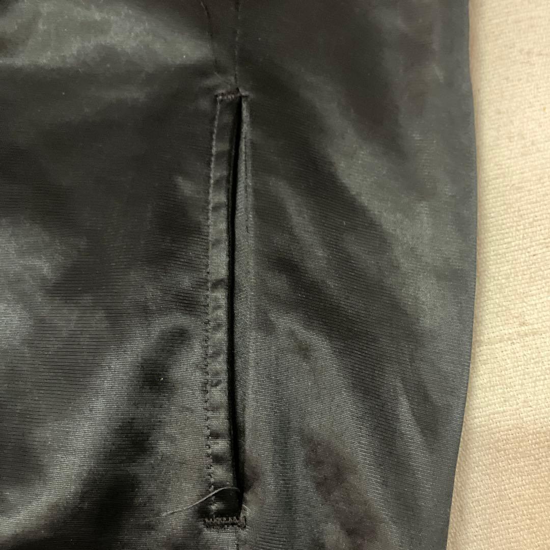 j31)美品オールドアディダスジャージ　80年代　スナップボタン　微裏起毛　L