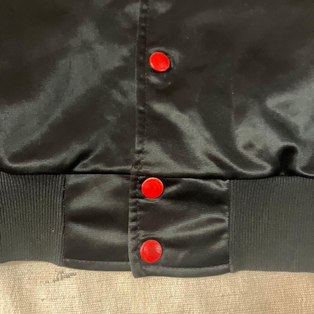 j31)美品オールドアディダスジャージ　80年代　スナップボタン　微裏起毛　L