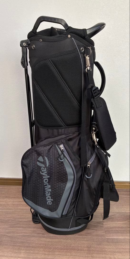 テーラーメイド9.5型アスリートプロモデルスタンド（BK）ゴルフキャディバック