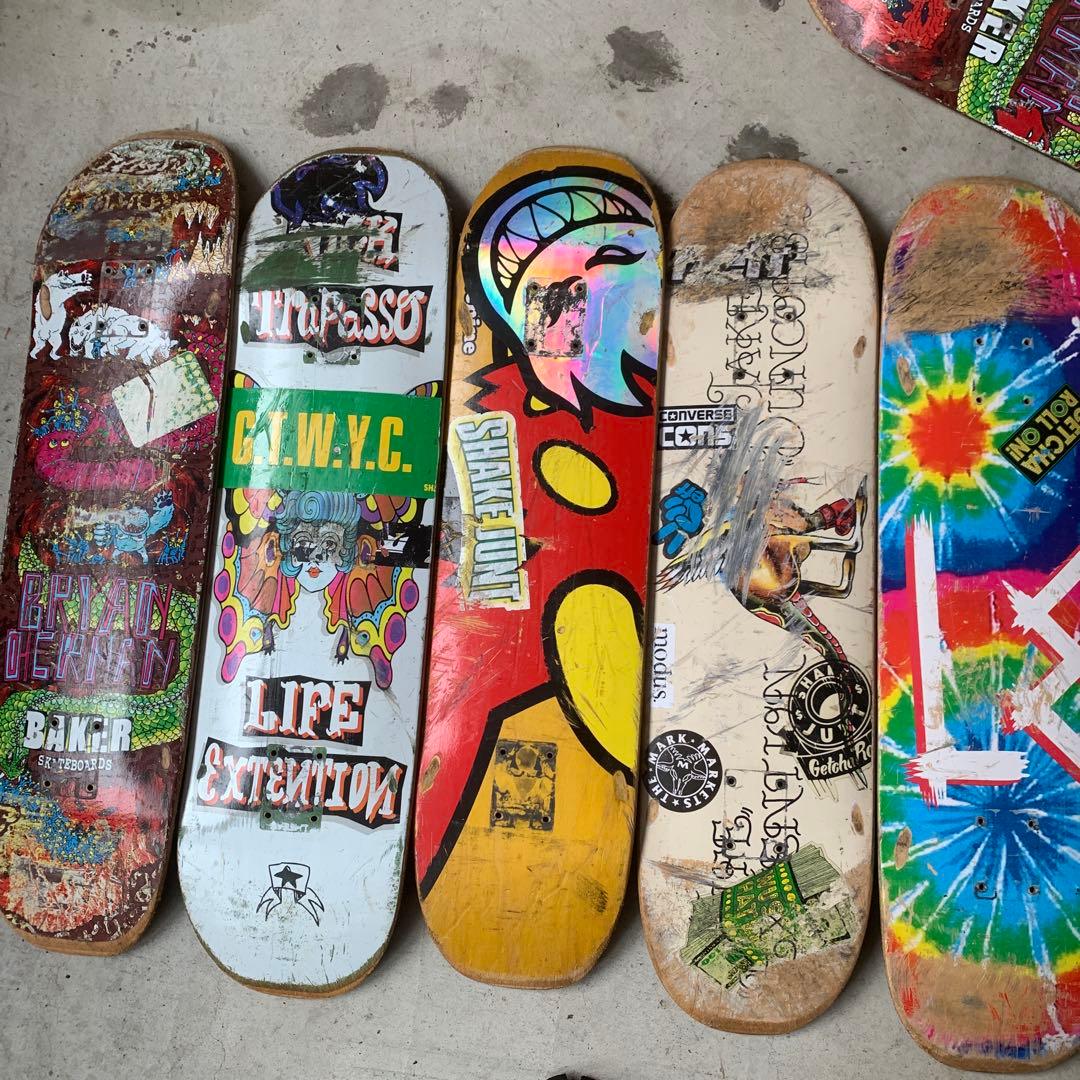 スケボー　デッキ　5枚セット　希少モデル