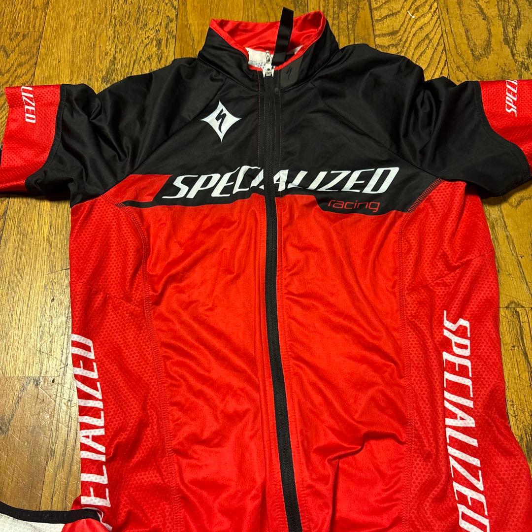 SPECIALIZED サイクルジャージ ビブショーツ Mサイズ　上下セット