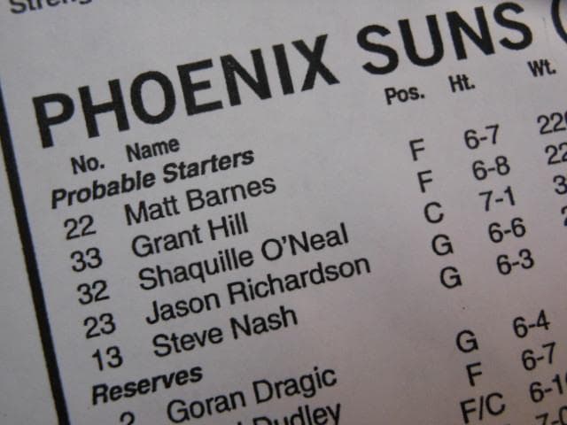 ❤️NBAスーパースターお宝超レア直筆サイン❤️永久欠番スティーブ・ナッシュ選手