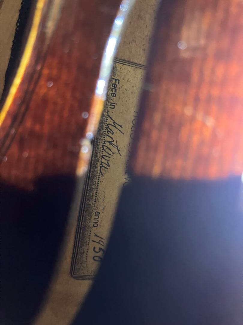 真贋不明、MarioGadda anno1950マリオガッダ4/4バイオリン