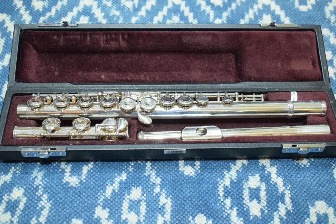 YAMAHA YFL311 頭部管銀製 日本製 状態良好 ケース付き