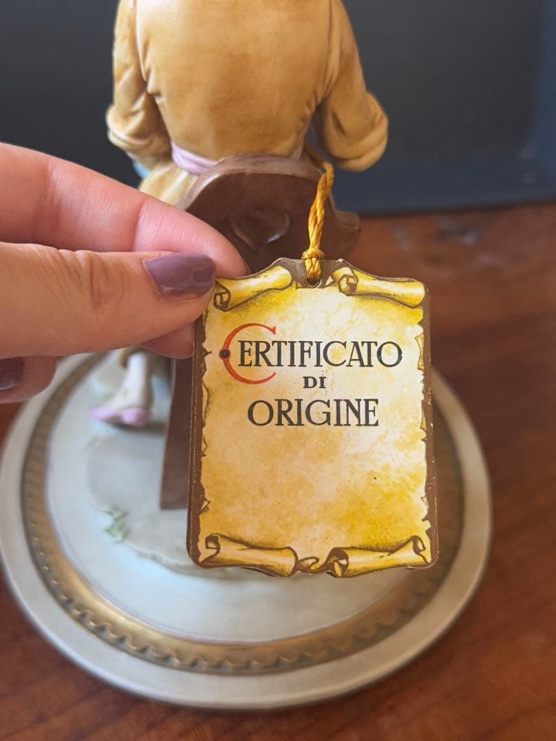 【伊Luigi Giorgio Benacchio】 陶器製の母子像@タグ付き