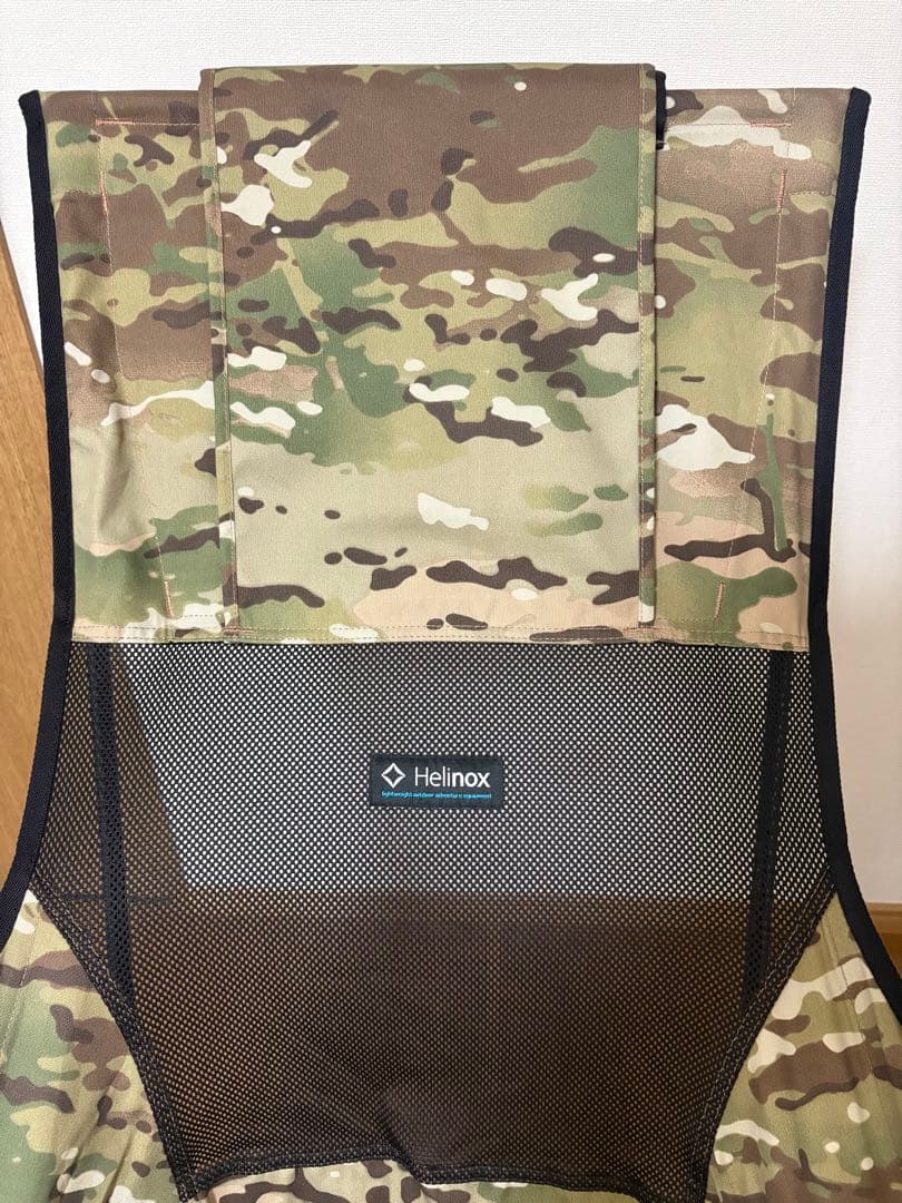Helinox サバンナチェア　カモ柄