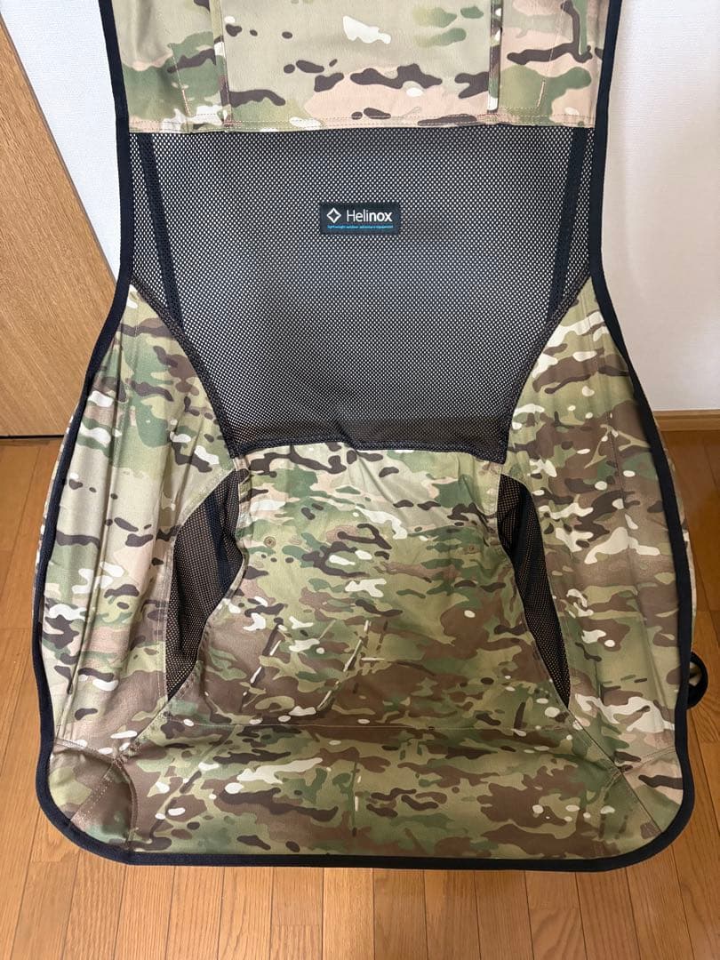 Helinox サバンナチェア　カモ柄