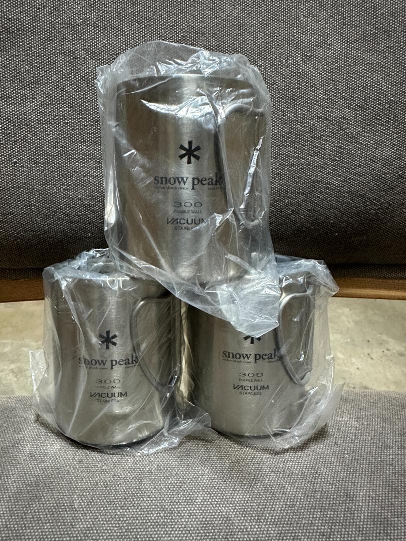 【新品３個セット】ステンレス真空マグ300｜スノーピーク