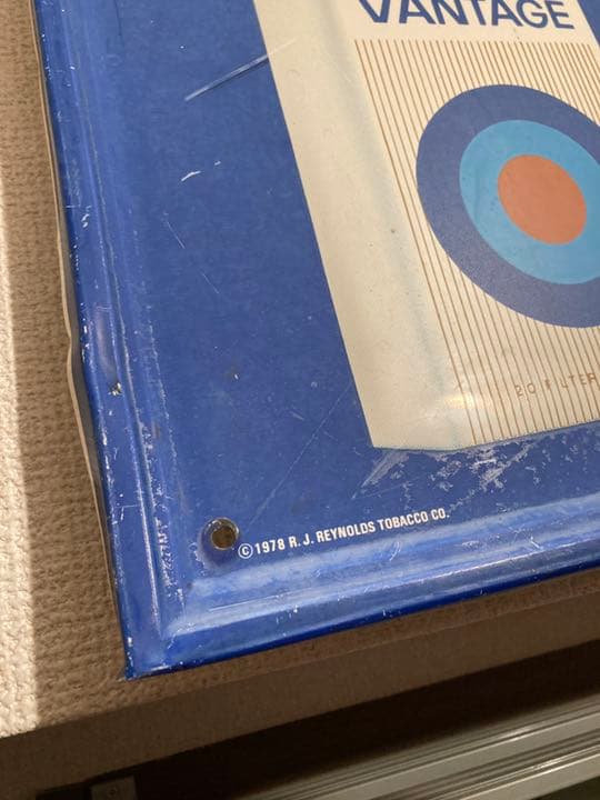 VANTAGE 1978 ヴィンテージ看板