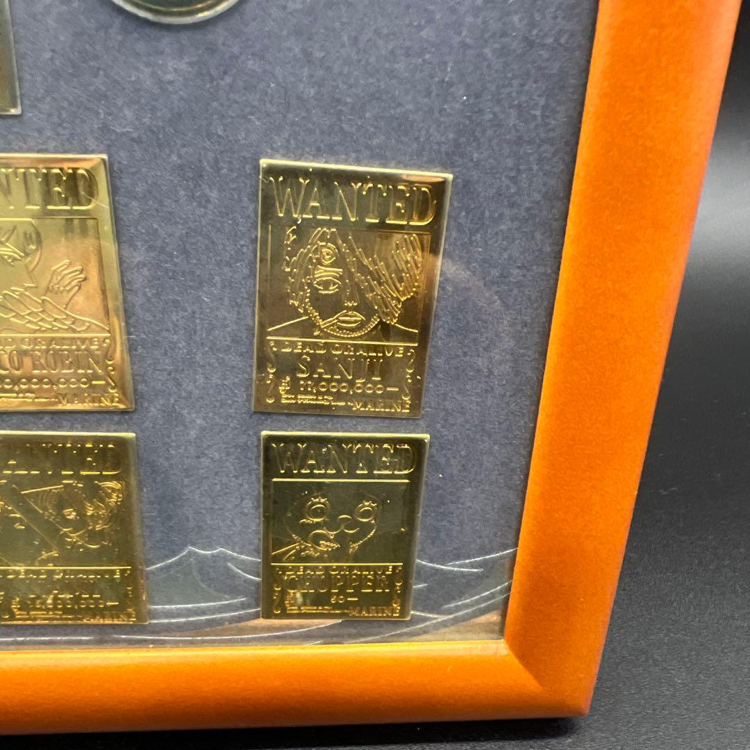 ONE PIECE ワンピース10周年記念ピンズセット 手配書 シリアル入