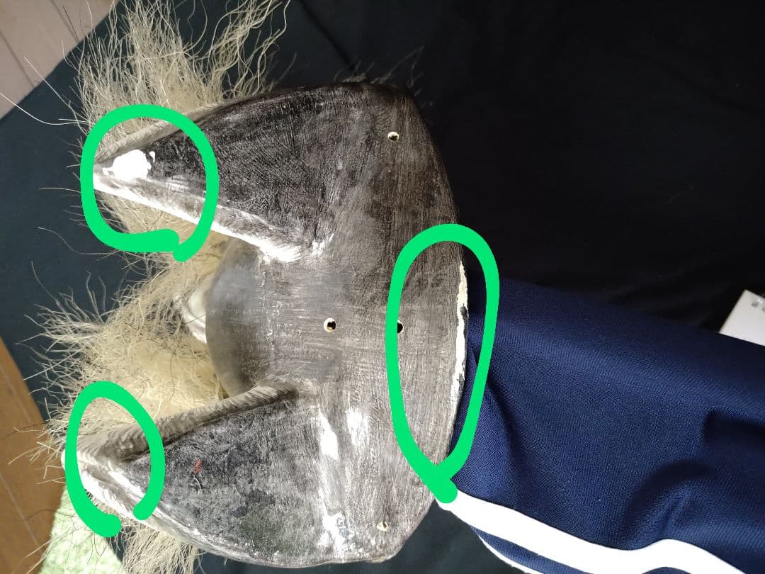 神楽面　九尾面