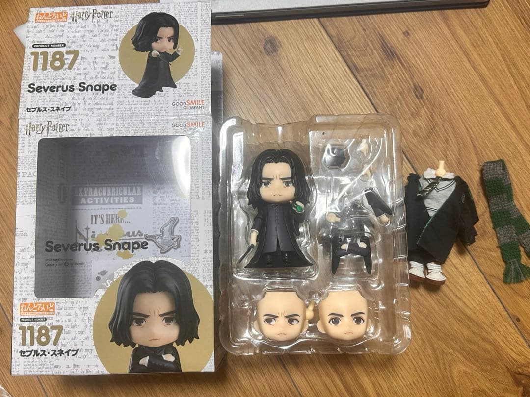 ハリーポッター　ねんどろいど　スネイプ　フィギュア　セブルス・スネイプ