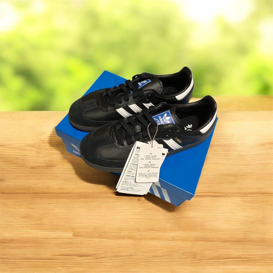 adidas samba og ブラック　23.5cm 新品未使用