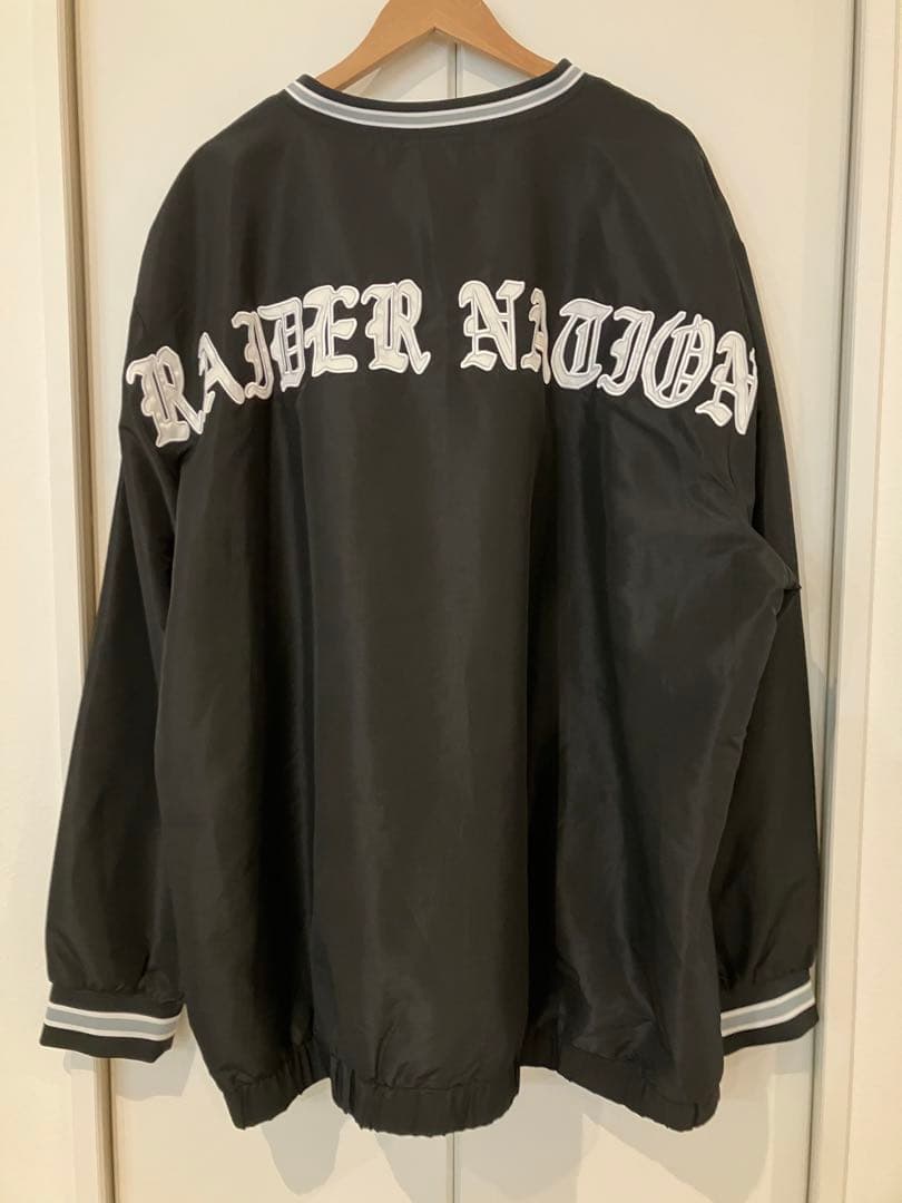 RAIDERS STARTER プルオーバー 4XL レイダース 　ナイロン