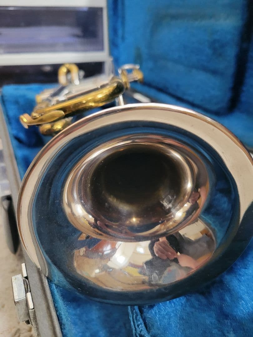 【値下げ】ＮＩＫＫＡＮ 　№20 B管　美品トランペット シルバー