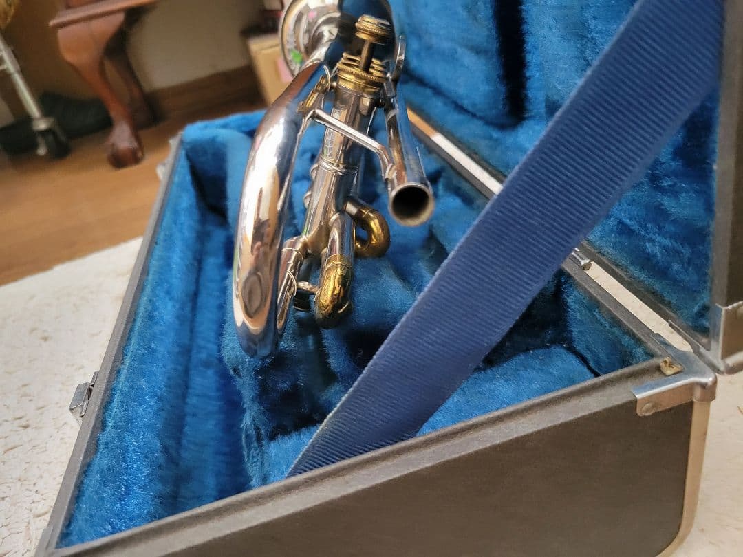 【値下げ】ＮＩＫＫＡＮ 　№20 B管　美品トランペット シルバー