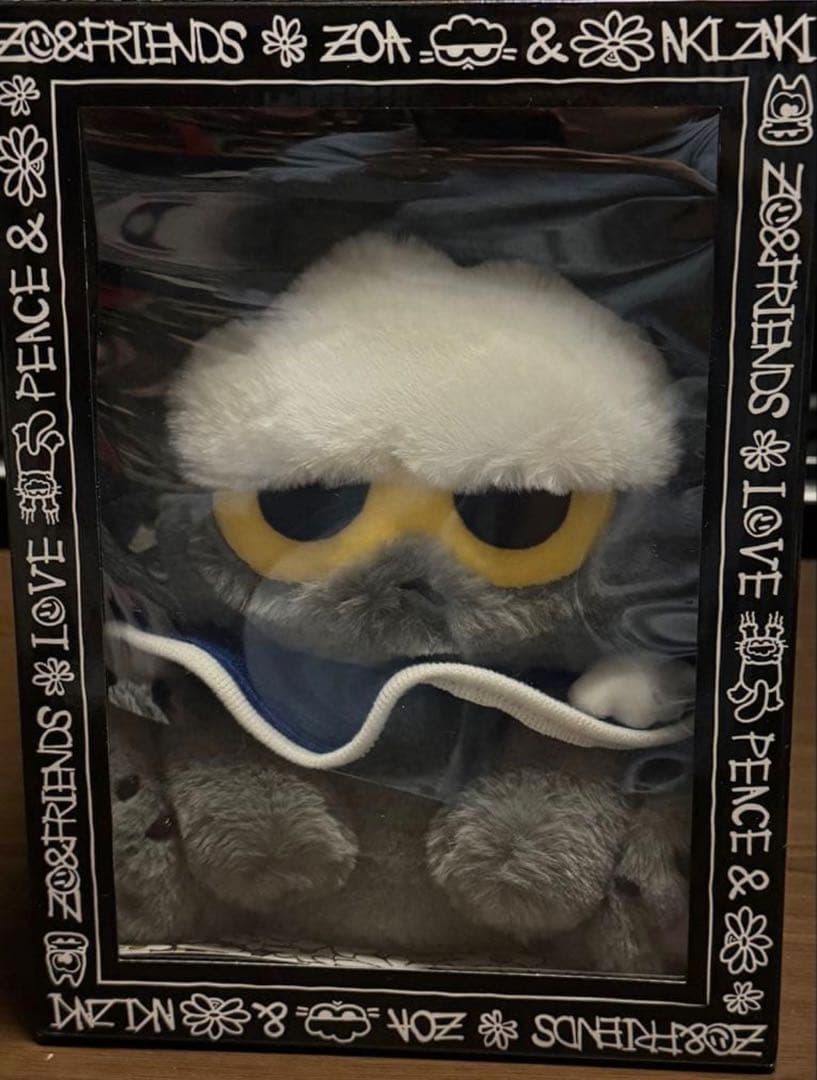 ZO&FRIENDSポップアップ ZOAぬいぐるみ ミディアム