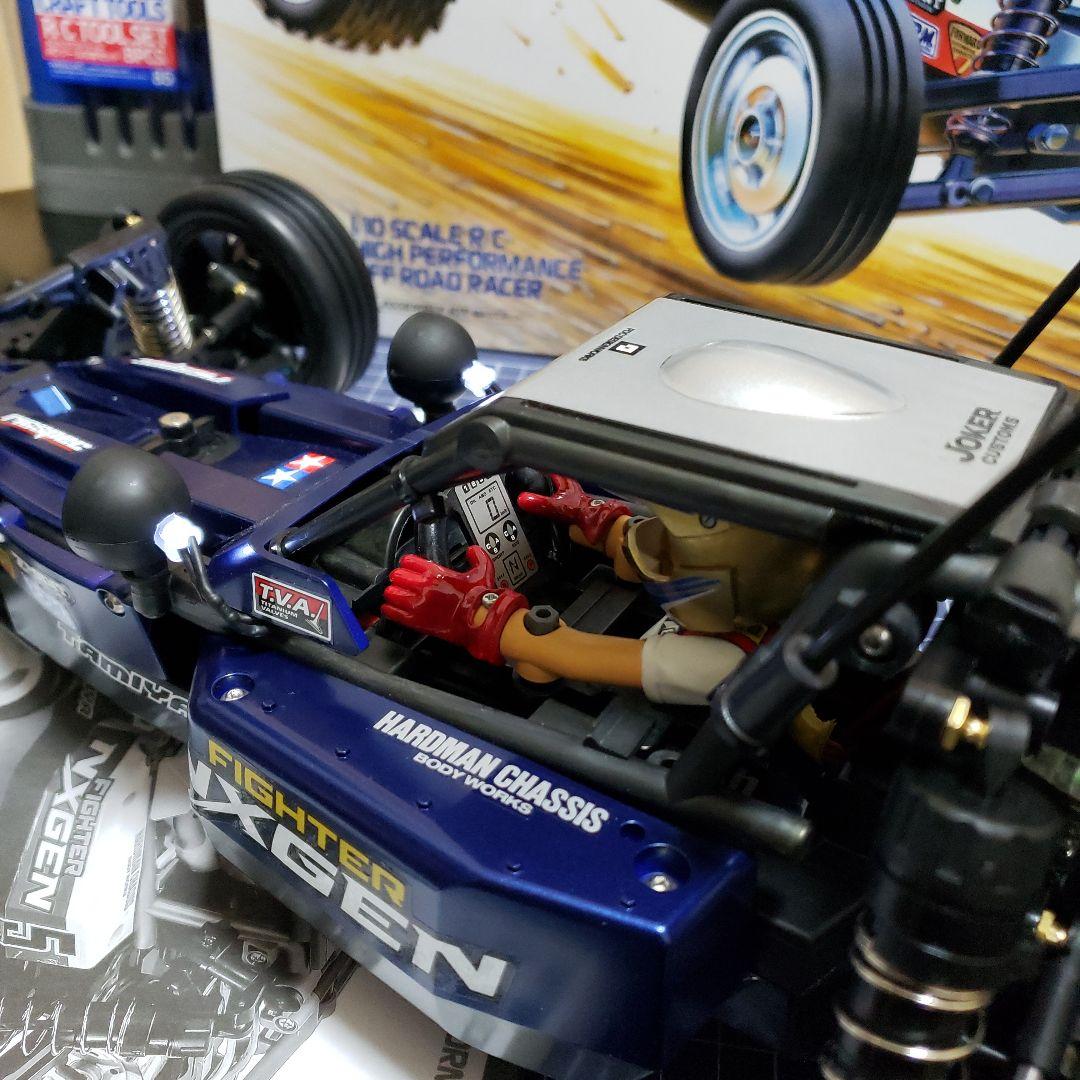 タミヤ DT04 ファイターネクスジェン カスタム サーボ付き、メカレス