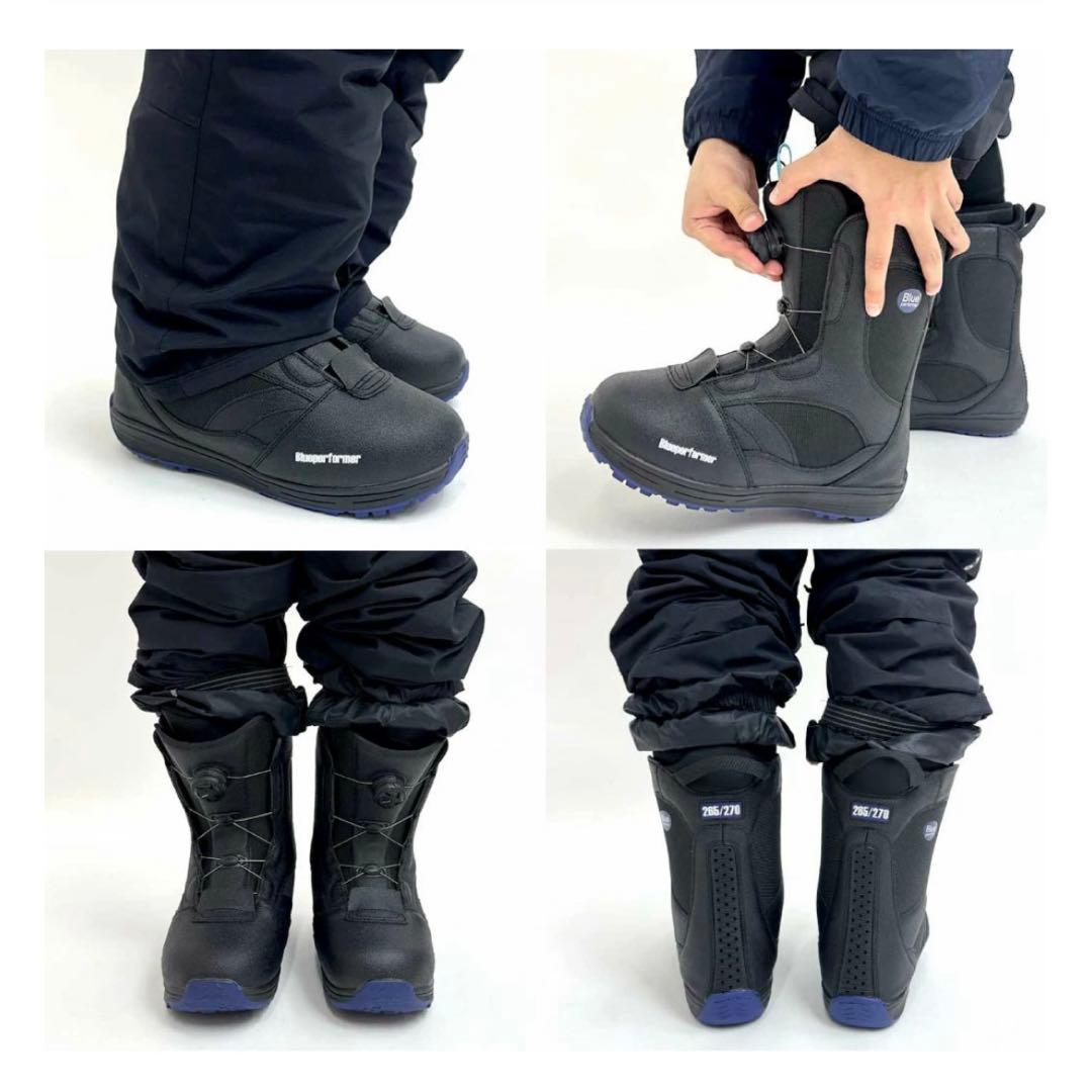 スノーボードブーツダイヤル式 ブルーパフォーマー BP-R001 25cm