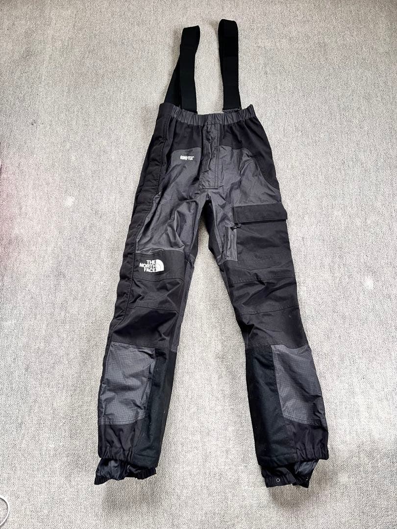 ザノースフェイス レトロスキーパンツ　サスペンダー付き　メンズＳ